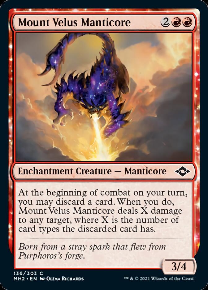 Mount Velus Manticore [Modern Horizons 2] | Eastridge Sports Cards & Games