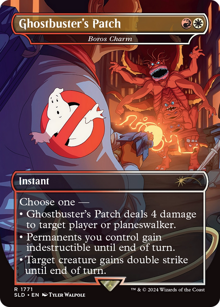 Ghostbuster's Patch - Boros Charm [Secret Lair Drop Series] | Eastridge Sports Cards & Games