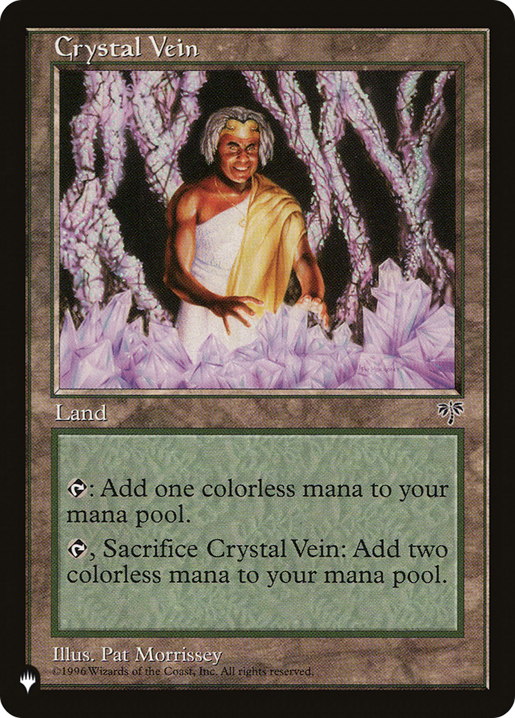 Crystal Vein [The List] | Eastridge Sports Cards & Games
