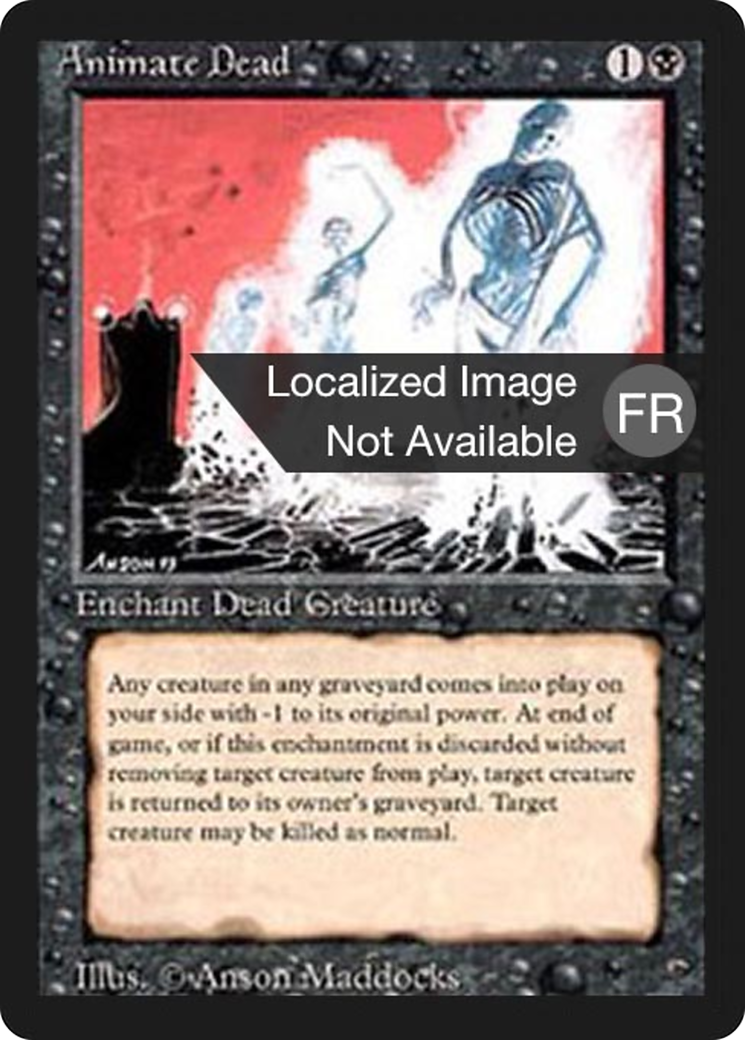 Animate Dead [Foreign Black Border] | Eastridge Sports Cards & Games