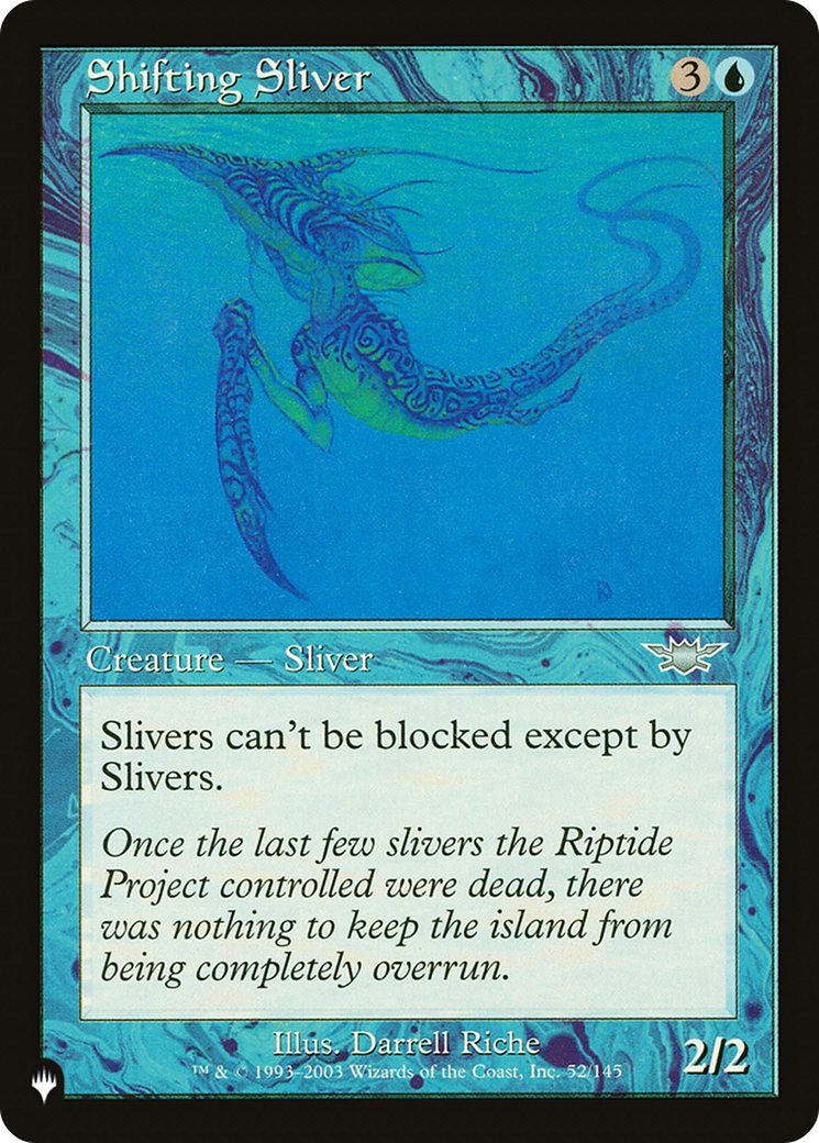 Shifting Sliver [The List Reprints] | Eastridge Sports Cards & Games