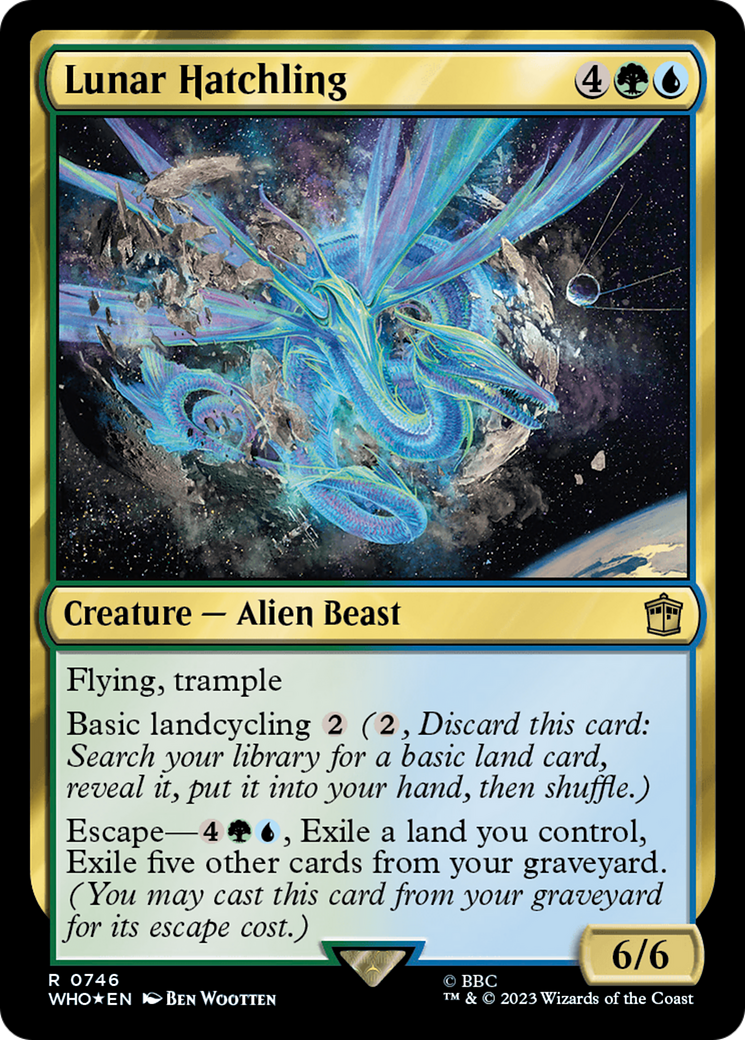 Lunar Hatchling (Surge Foil) [Doctor Who] | Eastridge Sports Cards & Games