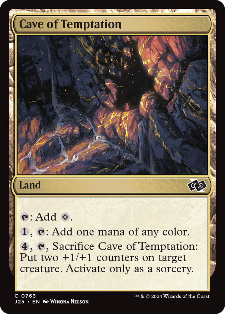 Cave of Temptation [Foundations Jumpstart] | Eastridge Sports Cards & Games
