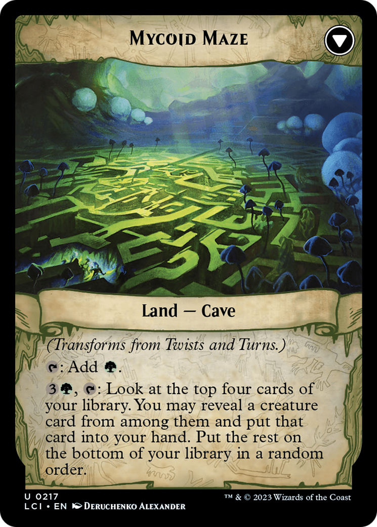 Twists and Turns // Mycoid Maze [The Lost Caverns of Ixalan] | Eastridge Sports Cards & Games