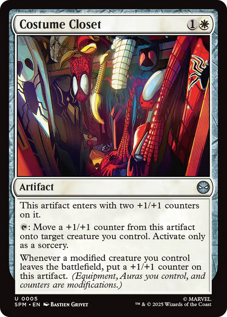 Costume Closet [Marvel's Spider-Man] | Eastridge Sports Cards & Games