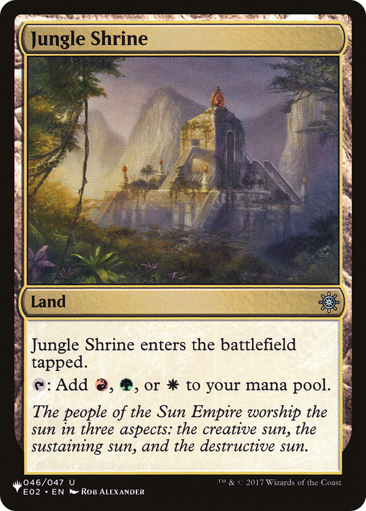 Jungle Shrine (E02) [The List] | Eastridge Sports Cards & Games
