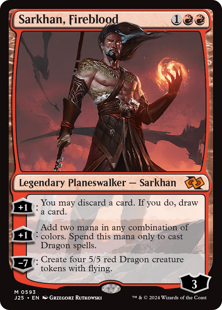 Sarkhan, Fireblood [Foundations Jumpstart] | Eastridge Sports Cards & Games