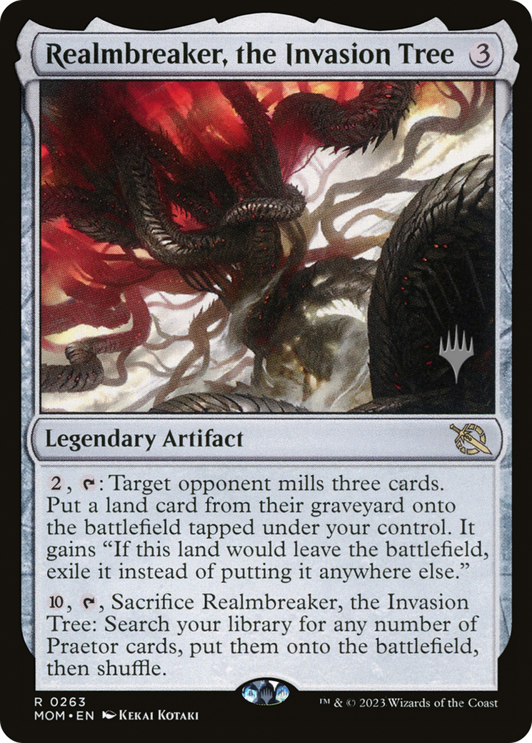 Realmbreaker, the Invasion Tree (Promo Pack) [March of the Machine Promos] | Eastridge Sports Cards & Games
