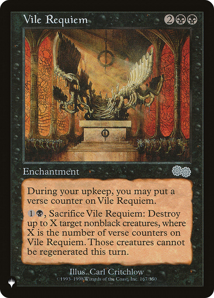 Vile Requiem (USG) [The List] | Eastridge Sports Cards & Games