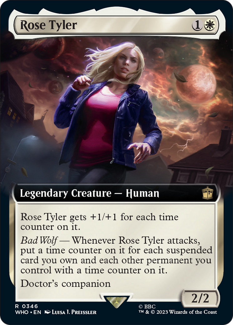 Rose Tyler (Extended Art) [Doctor Who] | Eastridge Sports Cards & Games