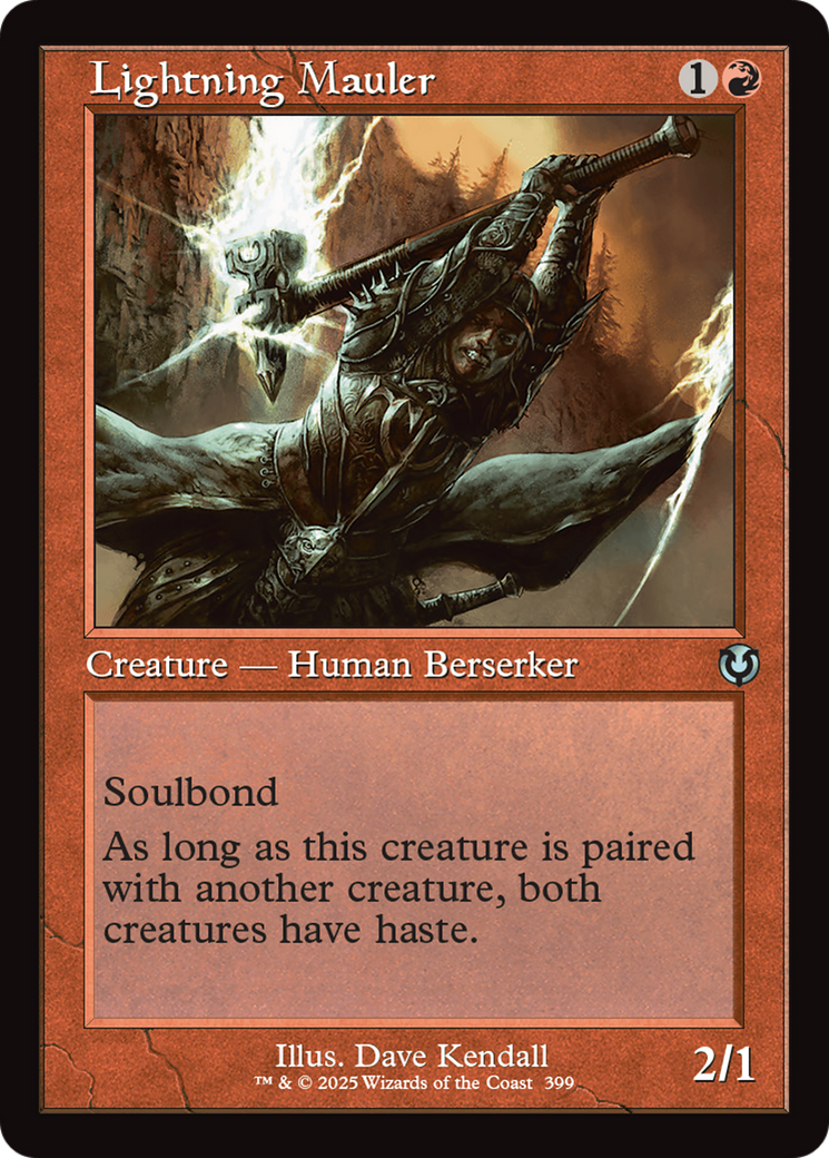 Lightning Mauler (Retro Frame) [Innistrad Remastered] | Eastridge Sports Cards & Games