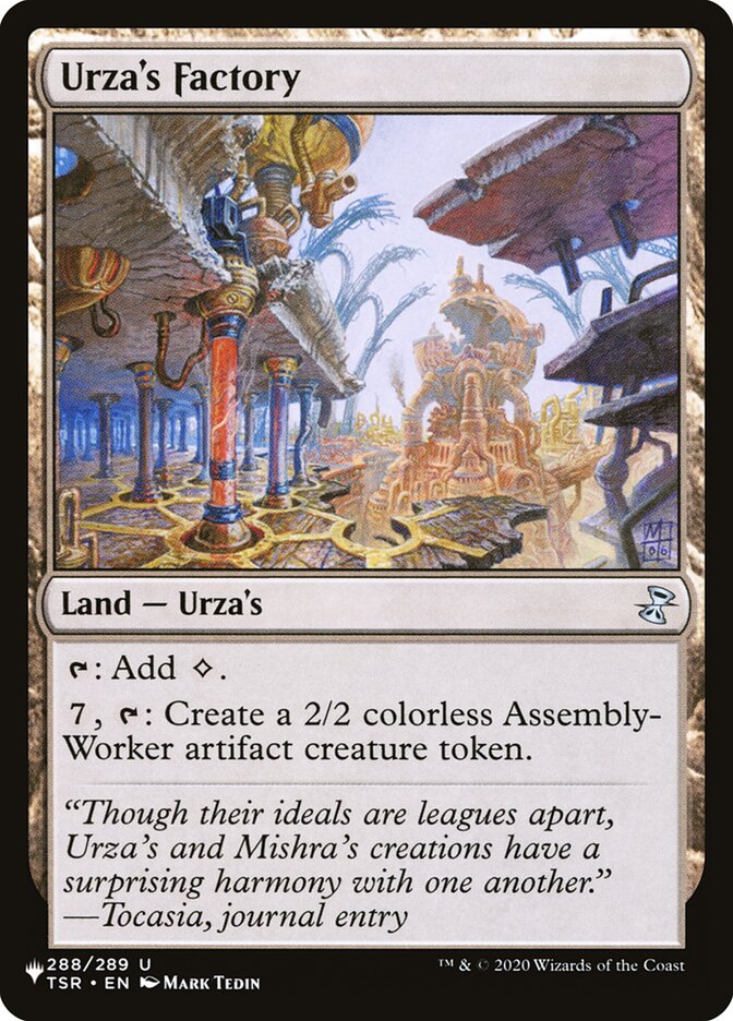 Urza's Factory [The List] | Eastridge Sports Cards & Games