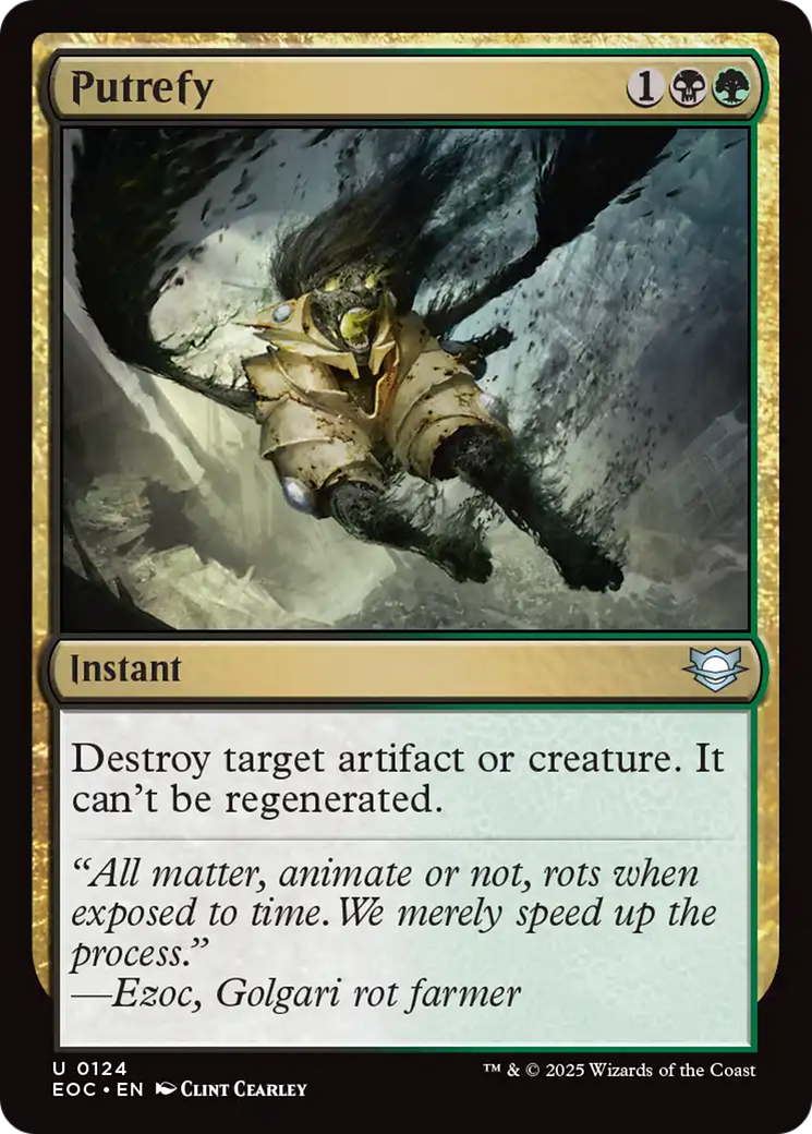 Putrefy [Edge of Eternities Commander] | Eastridge Sports Cards & Games