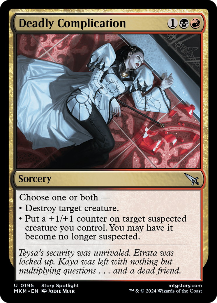 Deadly Complication [Murders at Karlov Manor] | Eastridge Sports Cards & Games