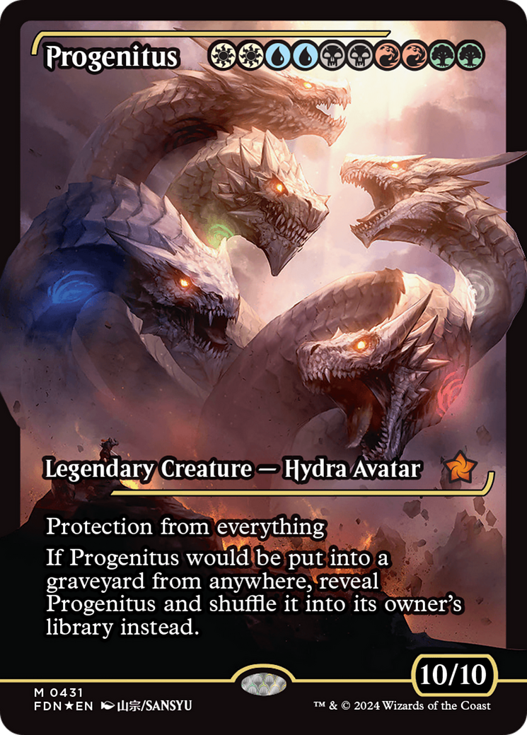 Progenitus (Showcase) [Foundations] | Eastridge Sports Cards & Games