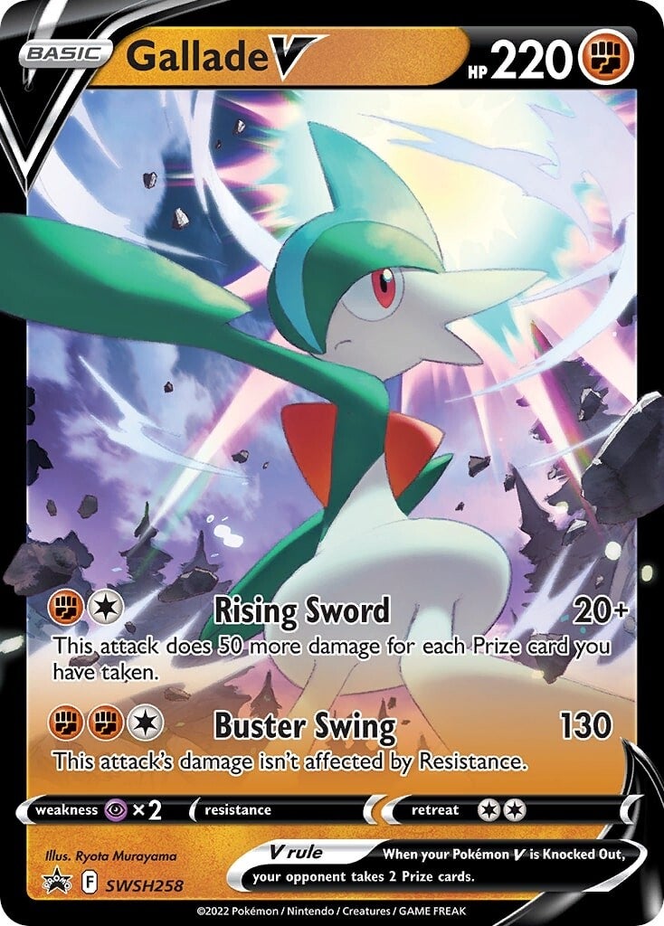 Gallade V (SWSH258) [Sword & Shield: Black Star Promos] | Eastridge Sports Cards & Games