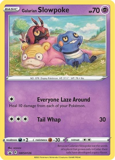 Galarian Slowpoke (SWSH126) [Sword & Shield: Black Star Promos] | Eastridge Sports Cards & Games