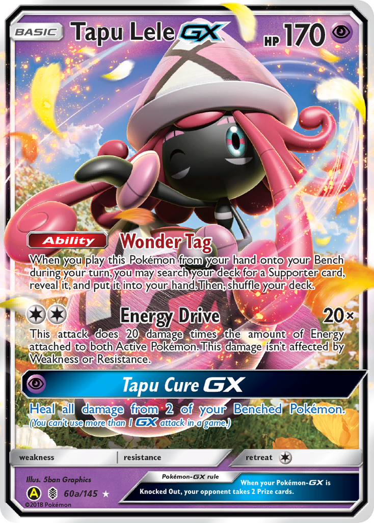 Tapu Lele GX (60a/145) [Alternate Art Promos] | Eastridge Sports Cards & Games