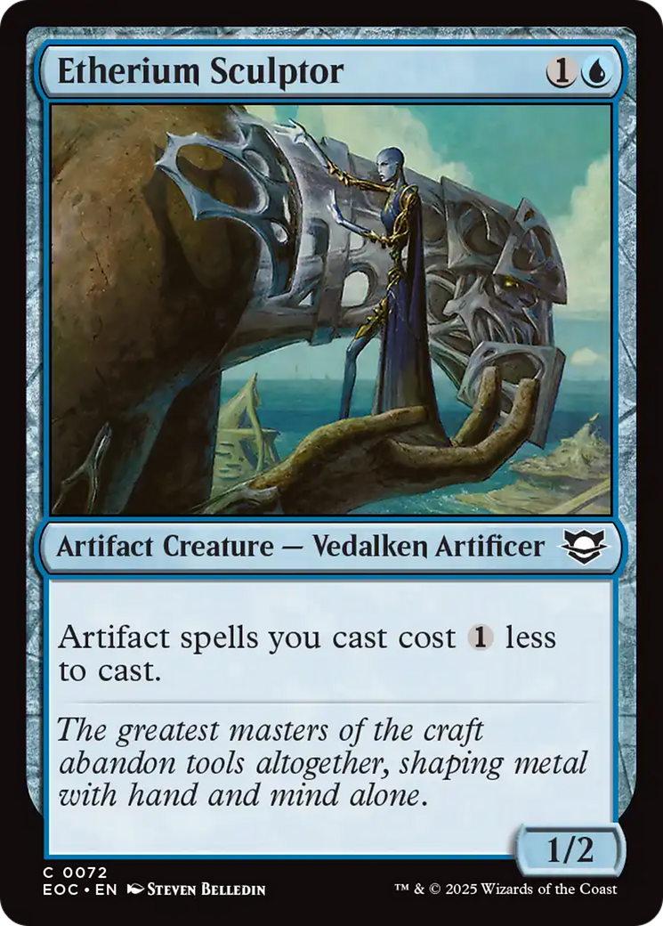 Etherium Sculptor [Edge of Eternities Commander] | Eastridge Sports Cards & Games