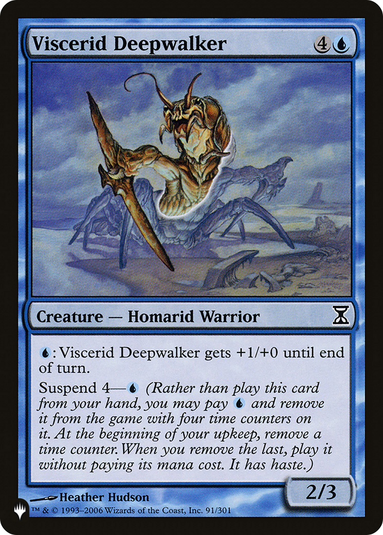 Viscerid Deepwalker [The List] | Eastridge Sports Cards & Games