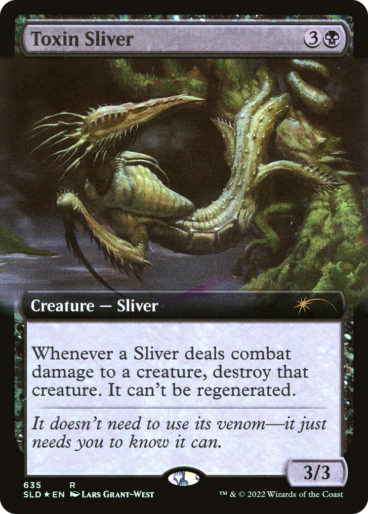 Toxin Sliver (Extended Art) [Secret Lair Drop Promos] | Eastridge Sports Cards & Games