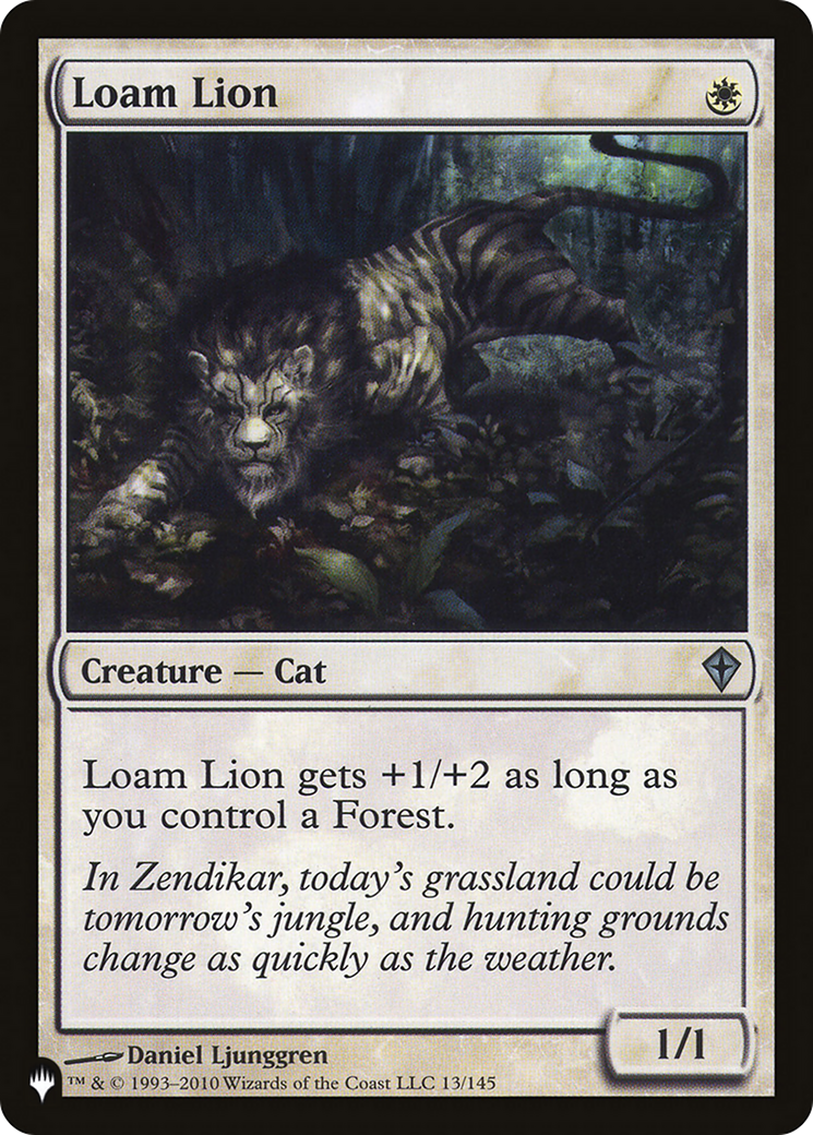 Loam Lion [The List] | Eastridge Sports Cards & Games