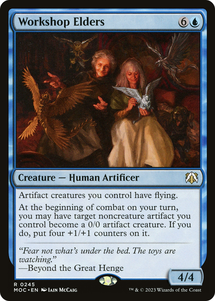 Workshop Elders [March of the Machine Commander] | Eastridge Sports Cards & Games