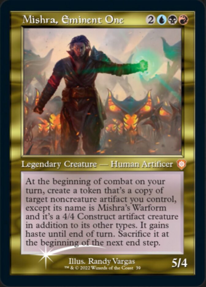 Mishra, Eminent One (039) (Retro) (Display Commander) [The Brothers' War Commander] | Eastridge Sports Cards & Games