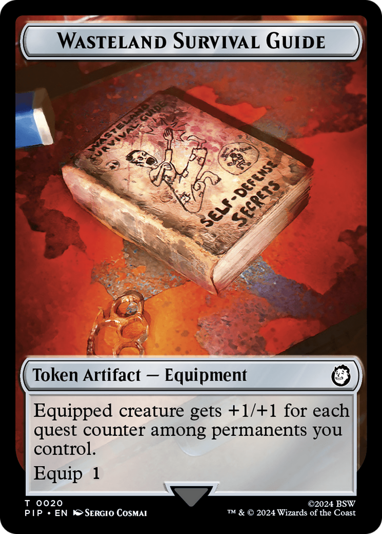 Energy Reserve // Wasteland Survival Guide Double-Sided Token [Fallout Tokens] | Eastridge Sports Cards & Games