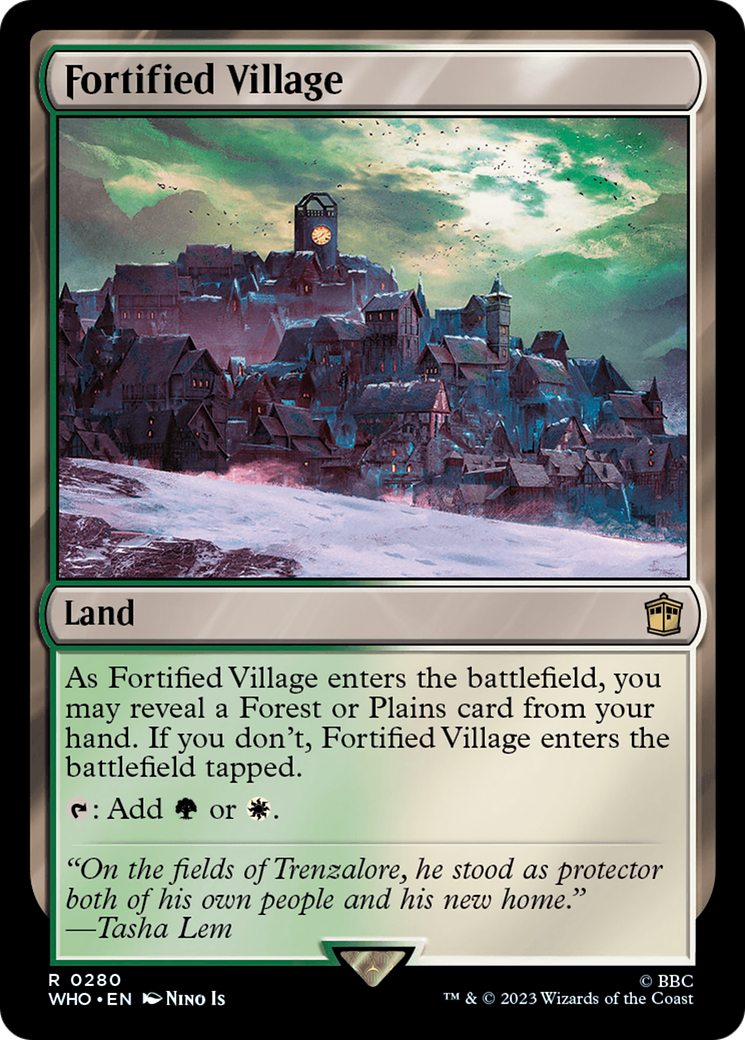 Fortified Village [Doctor Who] | Eastridge Sports Cards & Games