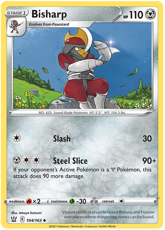 Bisharp (104/163) [Sword & Shield: Battle Styles] | Eastridge Sports Cards & Games