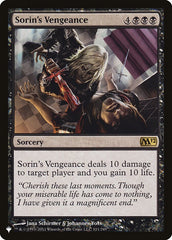 Sorin's Vengeance [The List] | Eastridge Sports Cards & Games