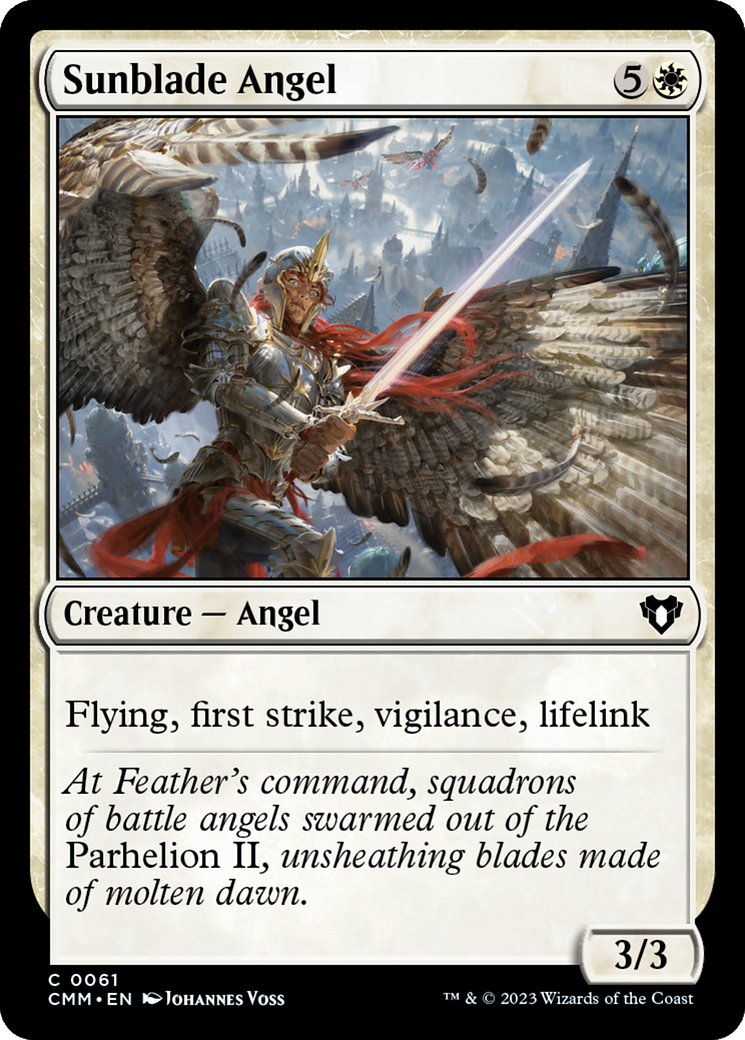 Sunblade Angel [Commander Masters] | Eastridge Sports Cards & Games