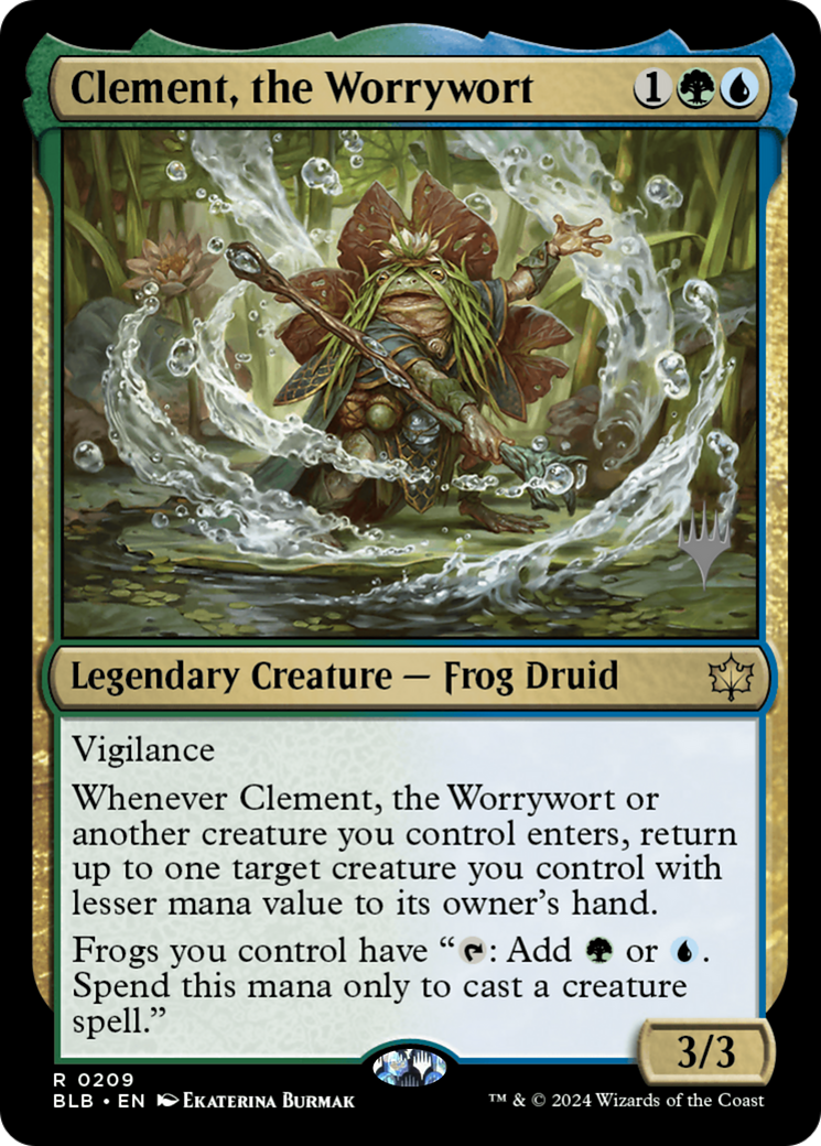 Clement, the Worrywort (Promo Pack) [Bloomburrow Promos] | Eastridge Sports Cards & Games