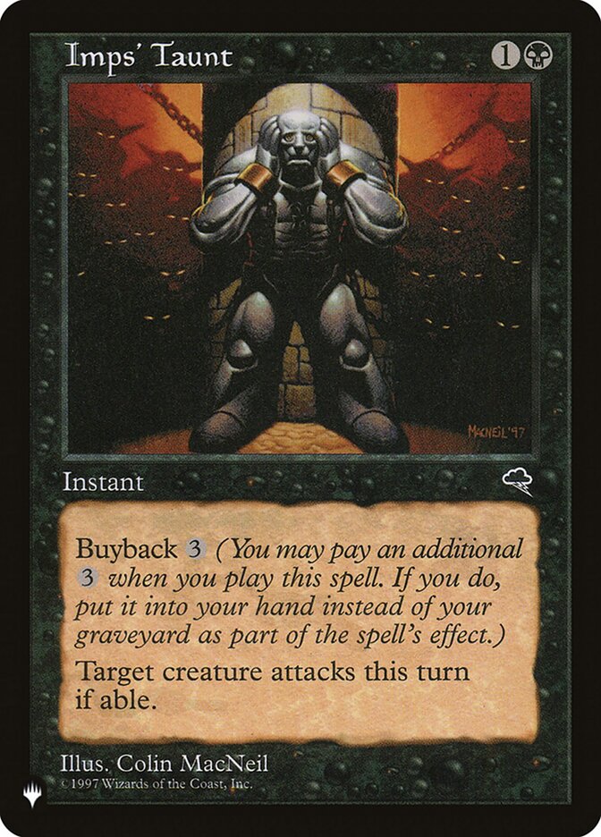 Imps' Taunt [The List] | Eastridge Sports Cards & Games