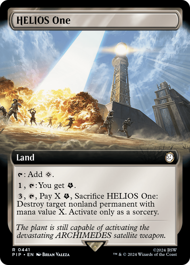 HELIOS One (Extended Art) [Fallout] | Eastridge Sports Cards & Games
