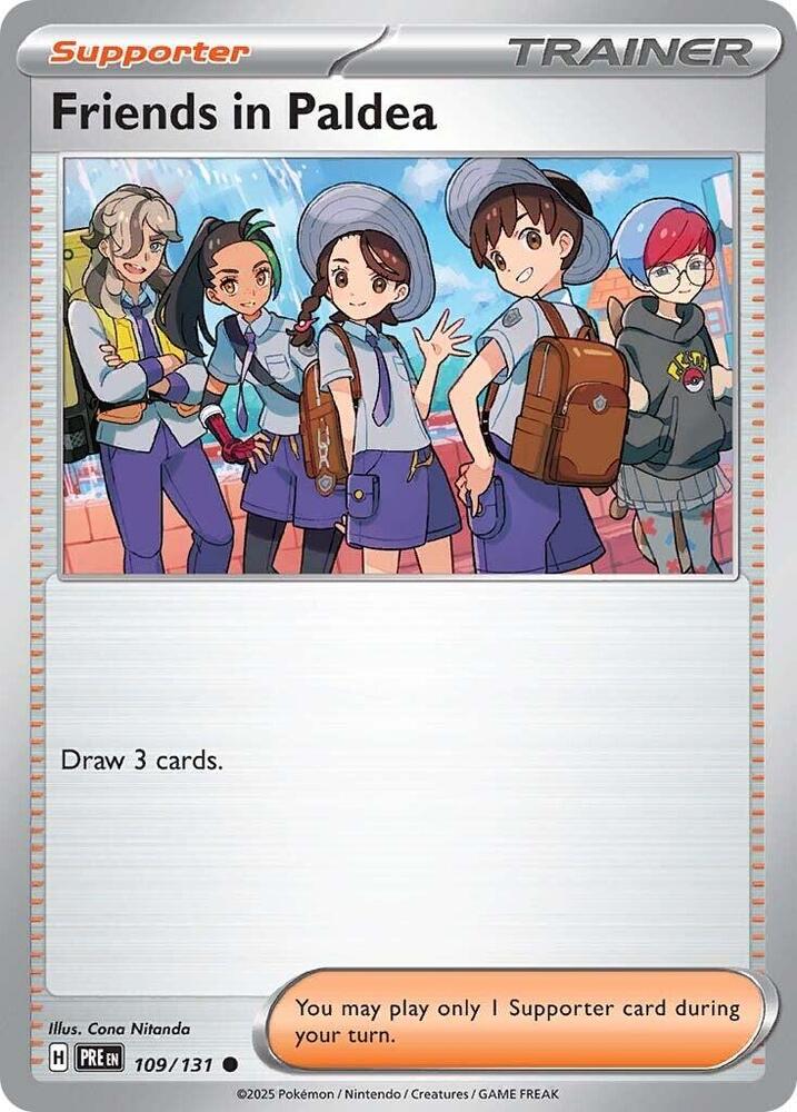 Friends in Paldea (109/131) [Scarlet & Violet: Prismatic Evolutions] | Eastridge Sports Cards & Games