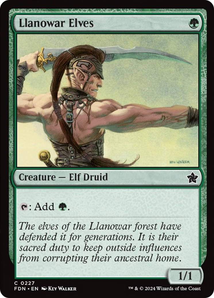 Llanowar Elves [Foundations] | Eastridge Sports Cards & Games