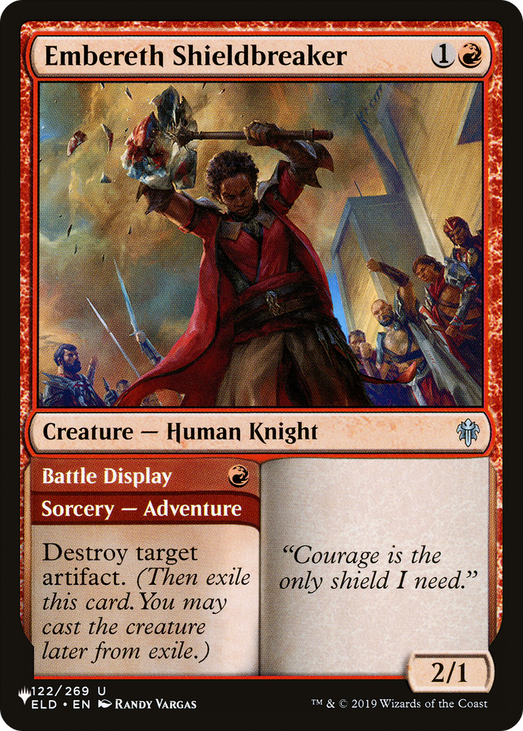 Embereth Shieldbreaker [The List] | Eastridge Sports Cards & Games