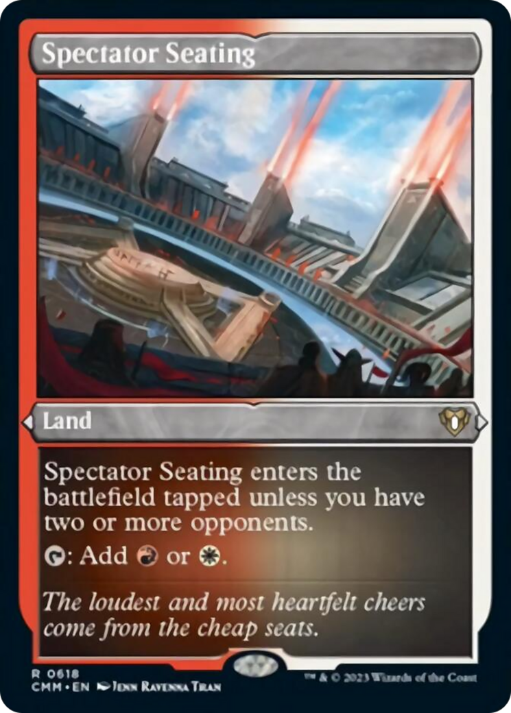 Spectator Seating (Foil Etched) [Commander Masters] | Eastridge Sports Cards & Games
