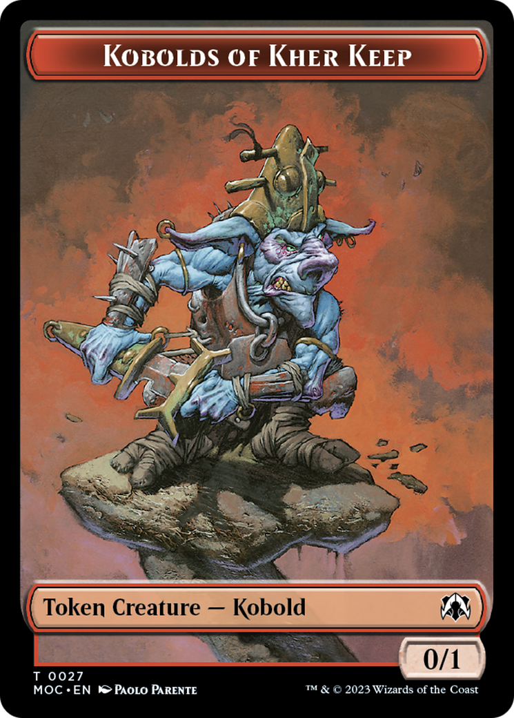 Bird // Kobolds of Kher Keep Double-Sided Token [March of the Machine Commander Tokens] | Eastridge Sports Cards & Games