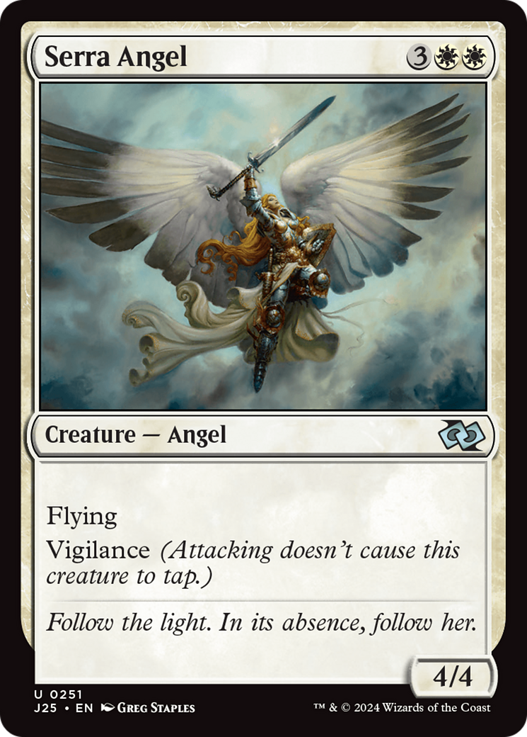 Serra Angel [Foundations Jumpstart] | Eastridge Sports Cards & Games