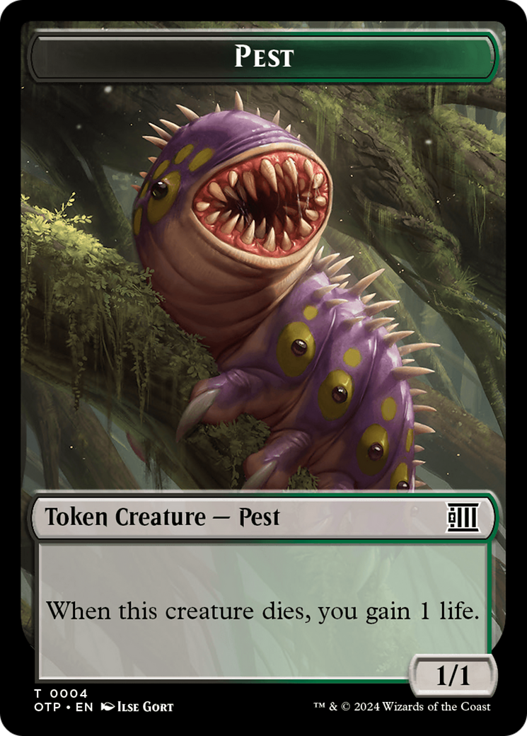 Pest Token [Outlaws of Thunder Junction: Breaking News Tokens] | Eastridge Sports Cards & Games