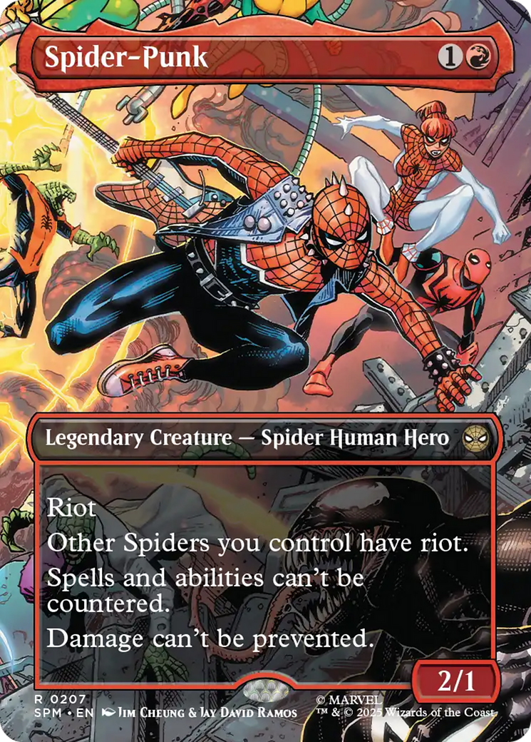 Spider-Punk (0207) (Borderless) [Marvel's Spider-Man] | Eastridge Sports Cards & Games