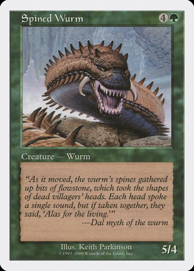 Spined Wurm [Media Promos] | Eastridge Sports Cards & Games