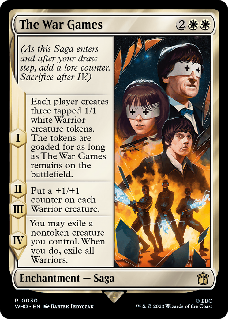 The War Games [Doctor Who] | Eastridge Sports Cards & Games