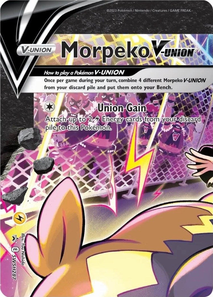 Morpeko V-Union (SWSH287) [Sword & Shield: Black Star Promos] | Eastridge Sports Cards & Games