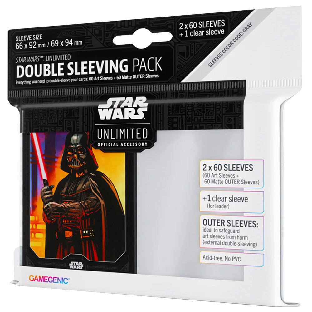 Star Wars Unlimited: Art Sleeves Double Sleeving Pack - Darth Vader | Eastridge Sports Cards & Games