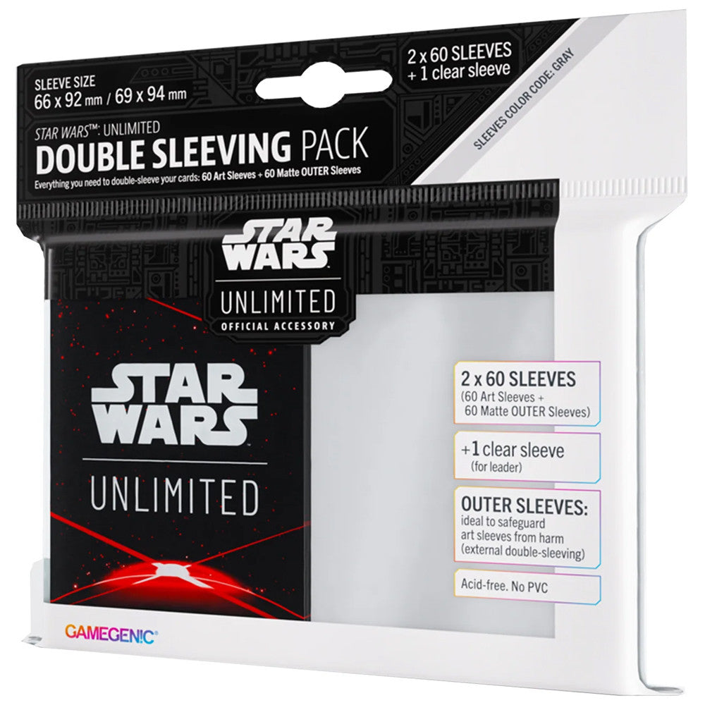 Star Wars Unlimited: Art Sleeves Double Sleeving Pack - Space Red | Eastridge Sports Cards & Games
