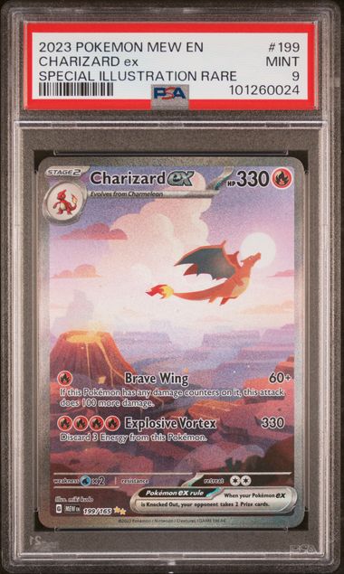 2023 Pokemon 151 Charizard ex #199 PSA 9 | Eastridge Sports Cards & Games